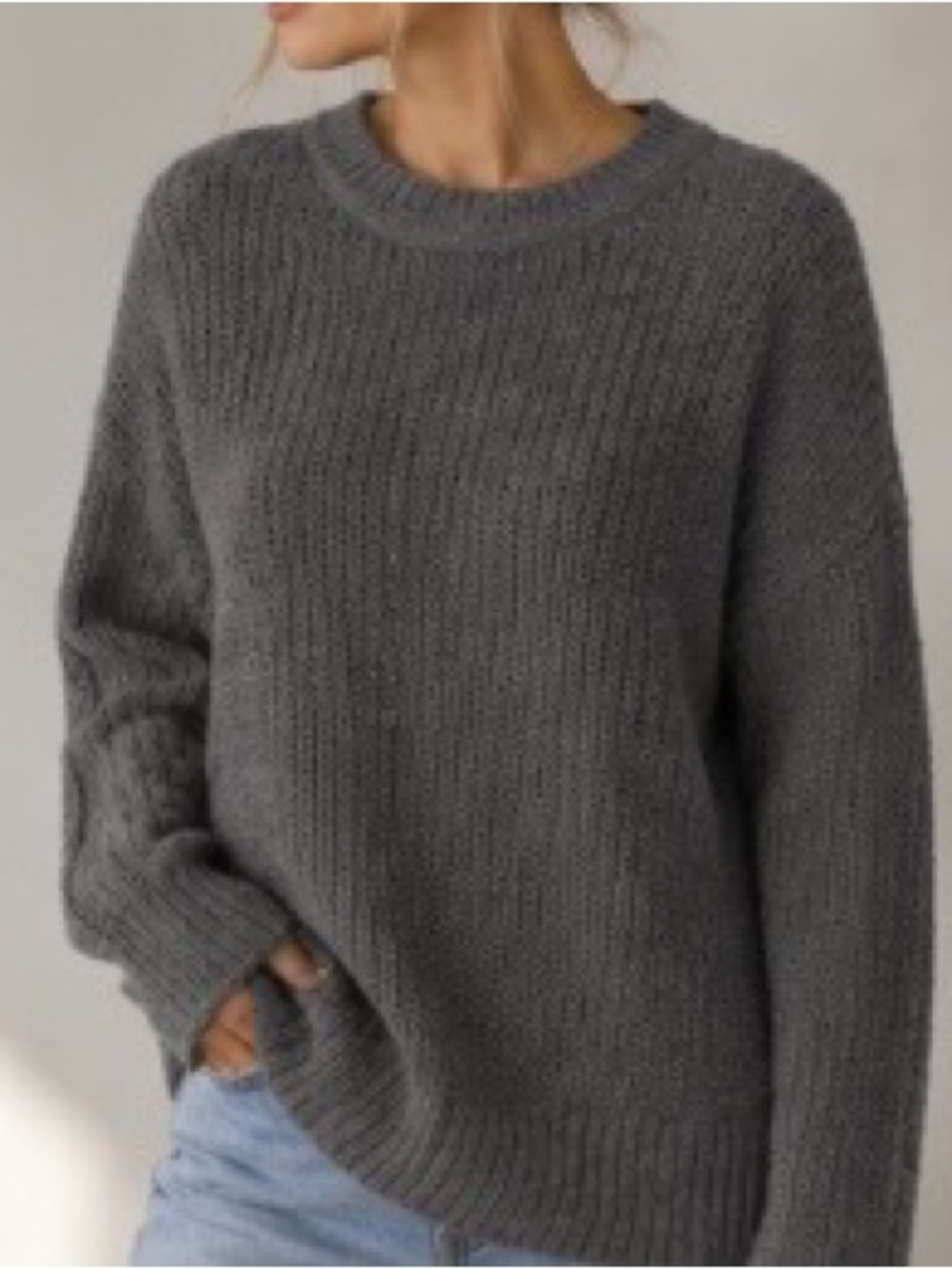 J Crew Grey Sweater